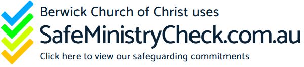 Berwick Church of Christ uses Safe Ministry Check