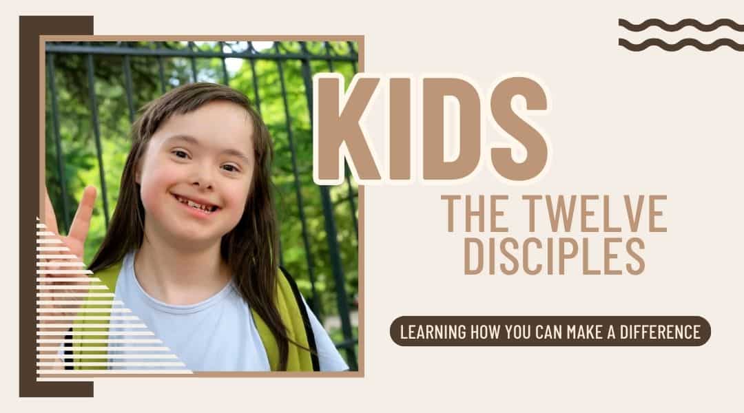 Image of a young downsyndrome girl wearing a blue tshirt about ten years old with long dark hair. Standing infront of a fence wearing a green backpack.