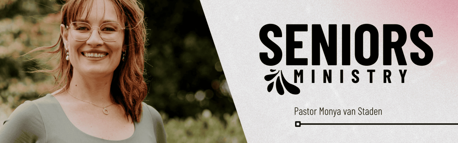 Image of Pastor Monya van Staden wearing a green top with glasses.